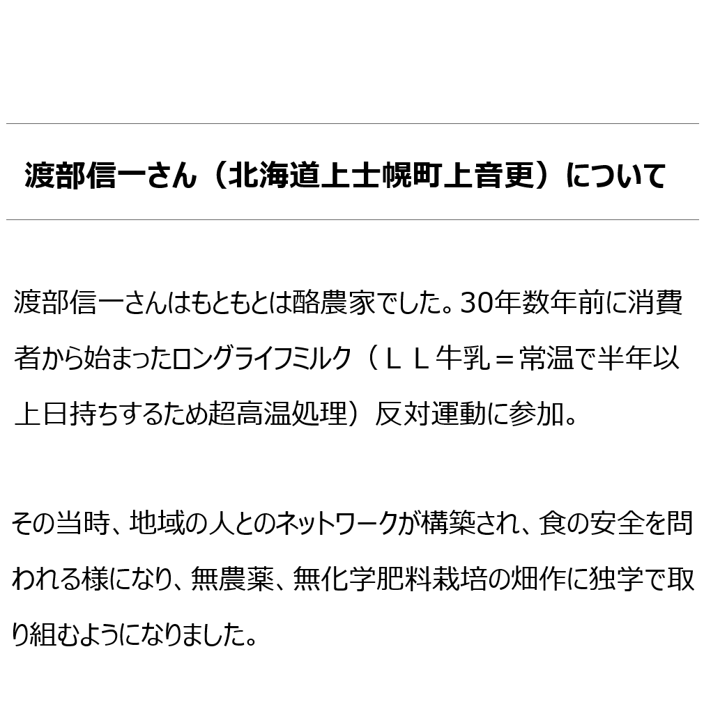 無農薬 渡部さんの金時豆 