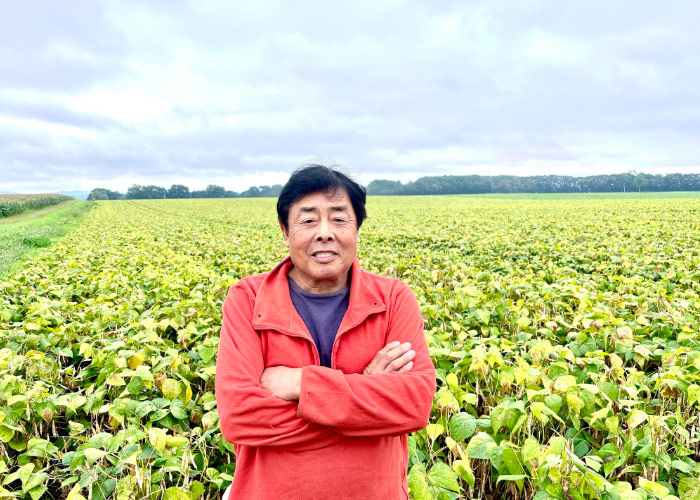 十勝平野で無農薬・無化学肥料栽培30年以上 渡部信一さん