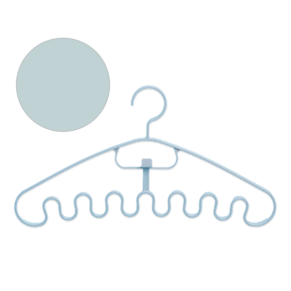 TAMATOSHI 在庫限り特価 ウェーブハンガー 2個セット なみなみハンガー