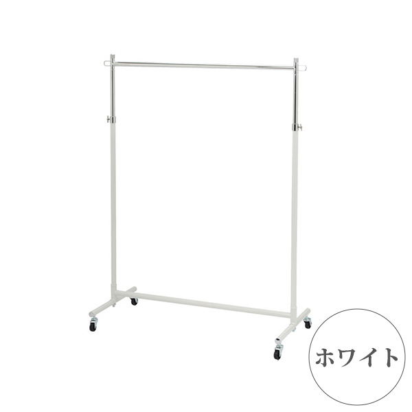 よ*ん様 回転ハンガーラック パイプ 組立簡単 ホワイト TAMATOSHI ハンガーラック パイプ 頑丈 業務用 PROLINE プロライン