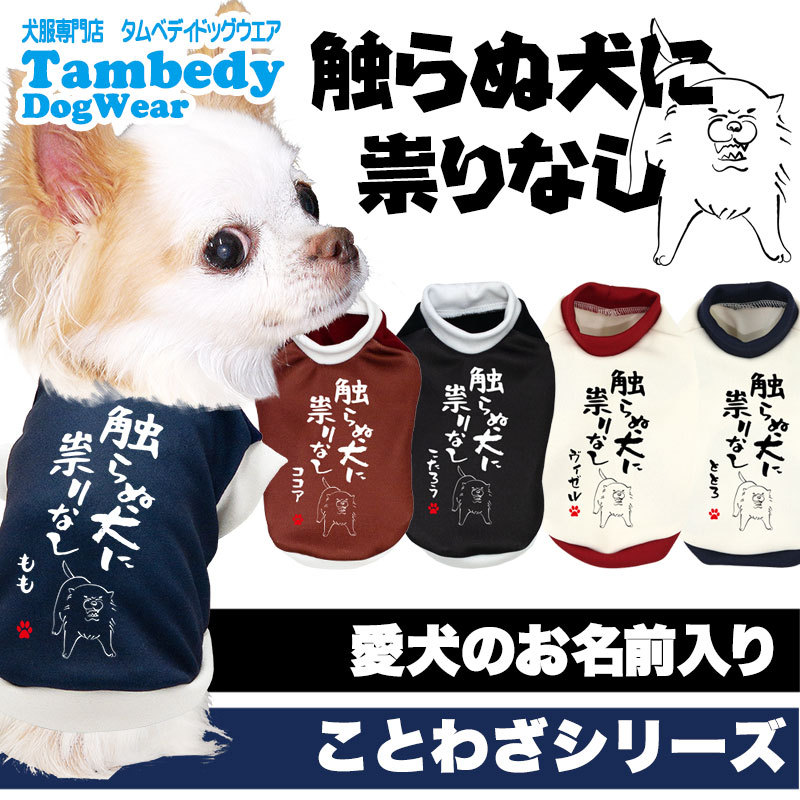 返品送料無料】 ＼アウトレットSALE 開催中 犬 服 名入れ 春夏用