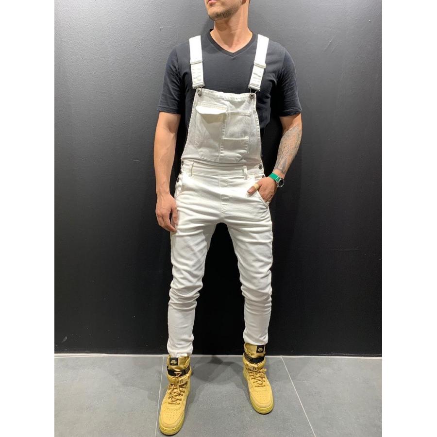 つなぎ オーバーオール メンズ サロペット ロングパンツ オールインワン 春夏秋 無地パンツ 長ズボン 新作 5色