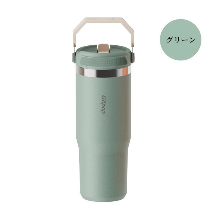 スーパーPayPay タンブラー 保温 保冷 蓋付き 大容量 水筒 ストロー付き 900ｍl ウォーターボトル 直飲み 広口 持ち運 漏れ防止 ス｜tamiapro｜04