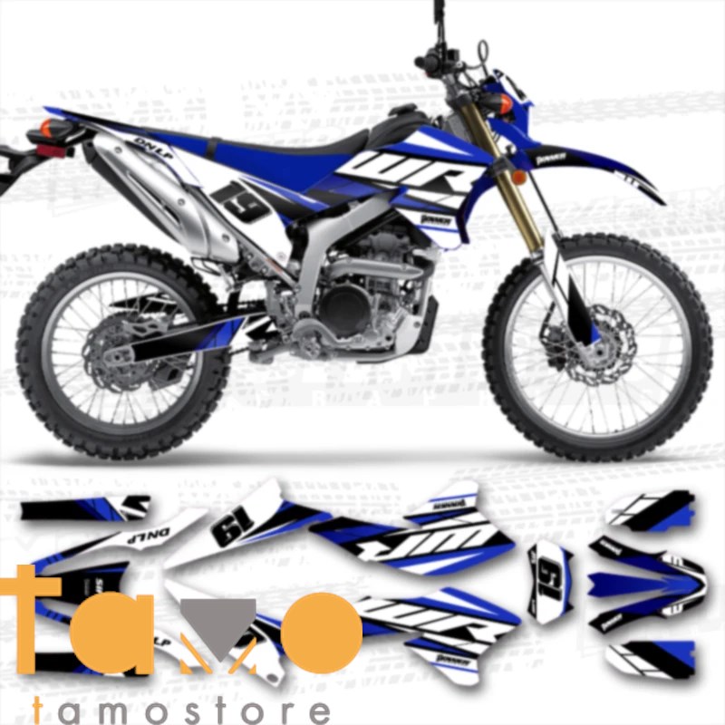 WR250R オーダーメイドデカール　外装一式 WR250R オーダーメイドデカール外装一式