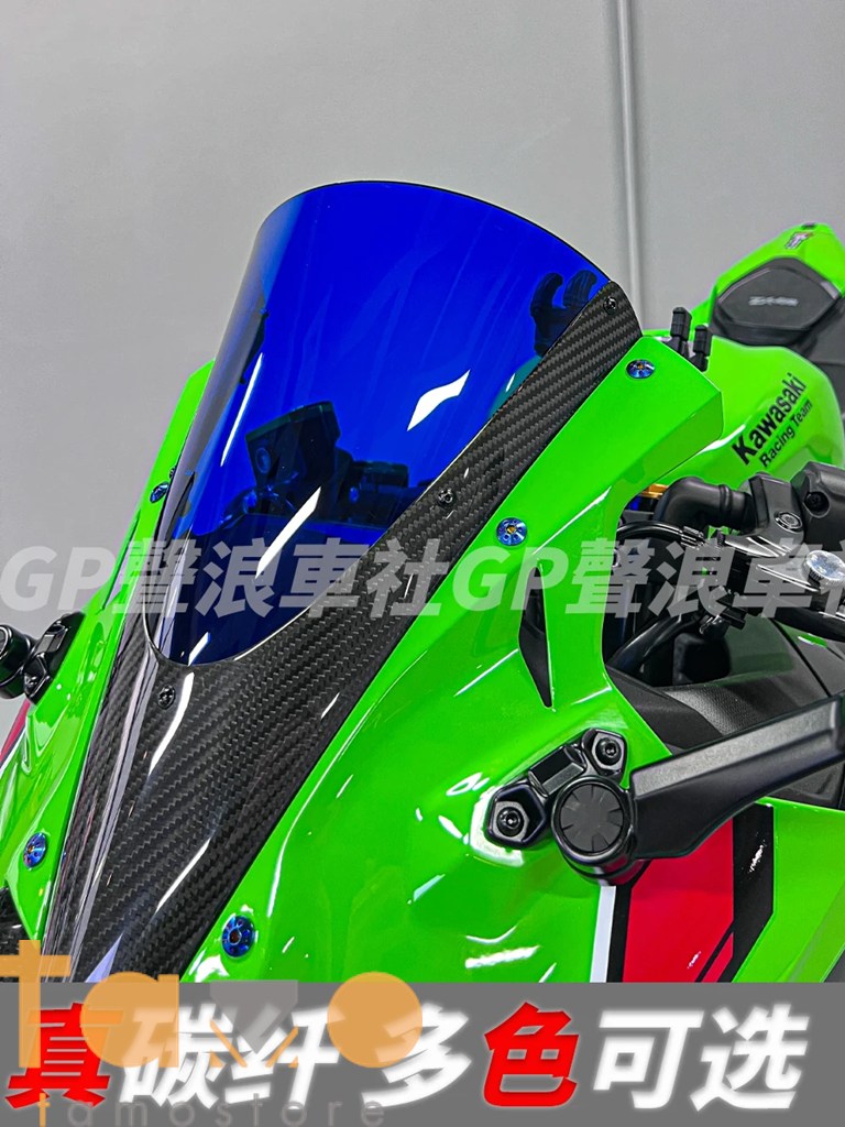 カラス 2023ファイティングスタイルZX4RRオートバイフロントエアロ