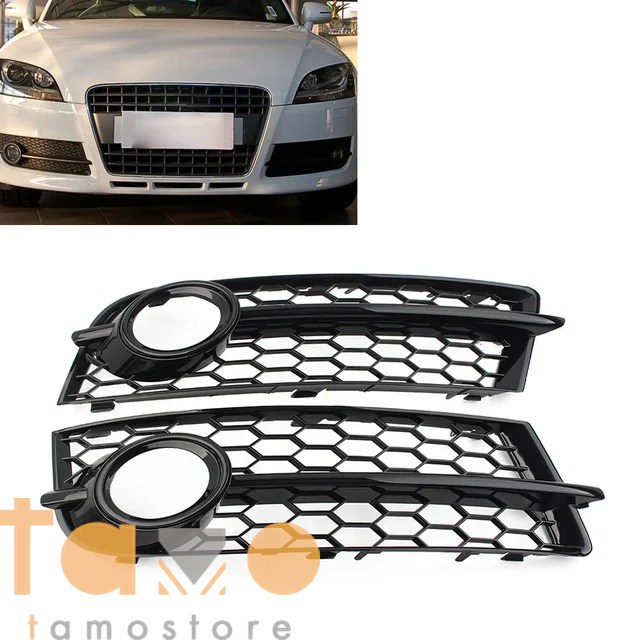 【値下げ！大特価】Audi tt8j ブラック グリル AUDI アウディ 8J TT TTS TTRS用 RSタイプ ハニカム フロント
