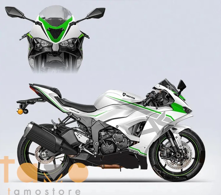 並行輸入品】バイク zx6r zx-6r 2024 ボディフェアリングステッカー