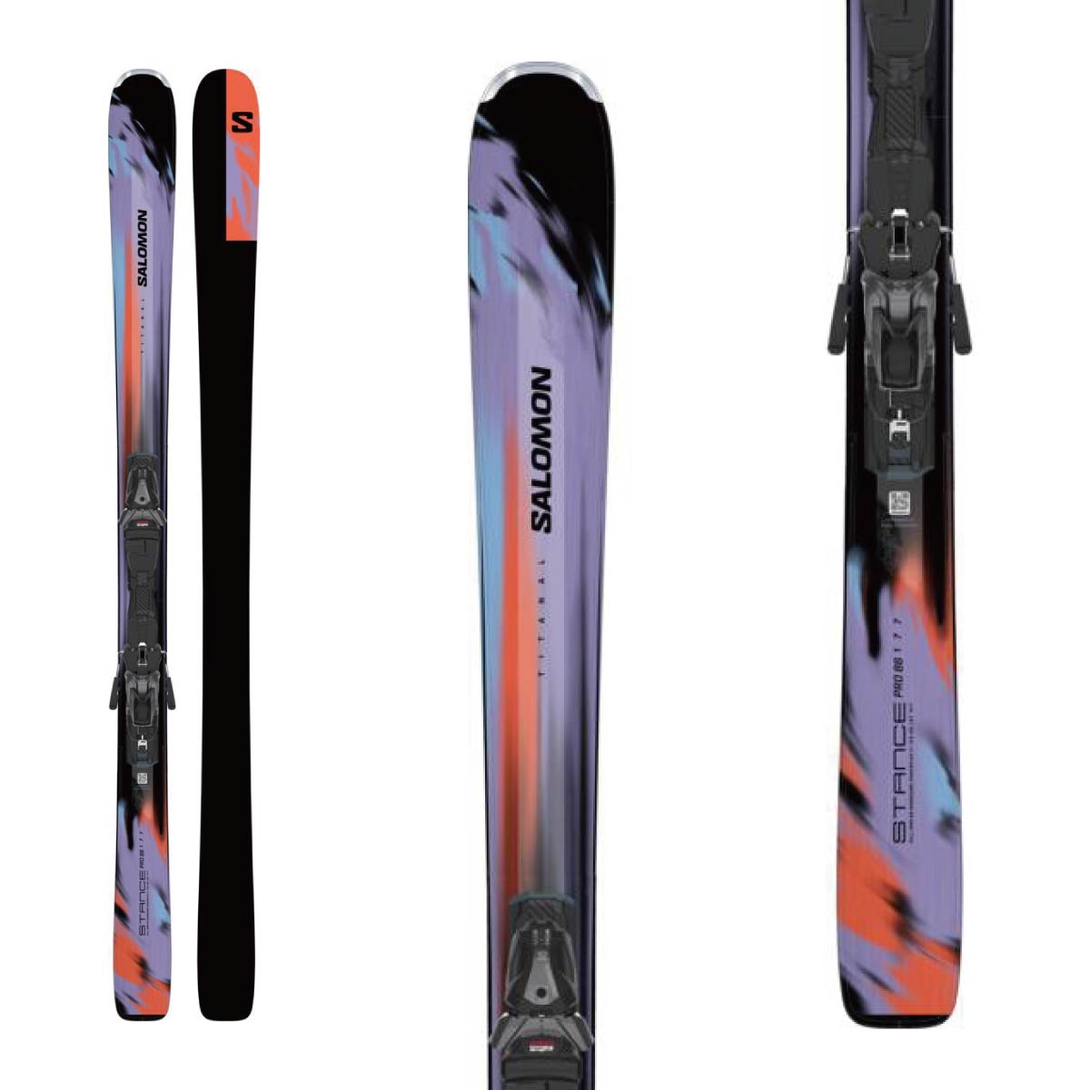 SALOMON サロモン スキー板 メンズ レディース＜2027＞STANCE PRO 86 / [L47892000+] + MI12 GW ビンディング セット 取付無料【グリップウォーク】 | SALOMON | 01
