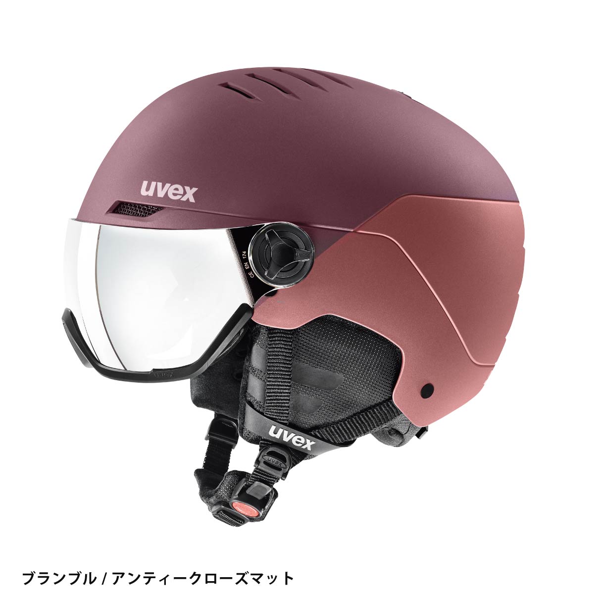 UVEX ウベックス スキーヘルメット レディース＜2026＞566262 / uvex wanted visor【眼鏡対応】【ミラー】 日本正規品_6