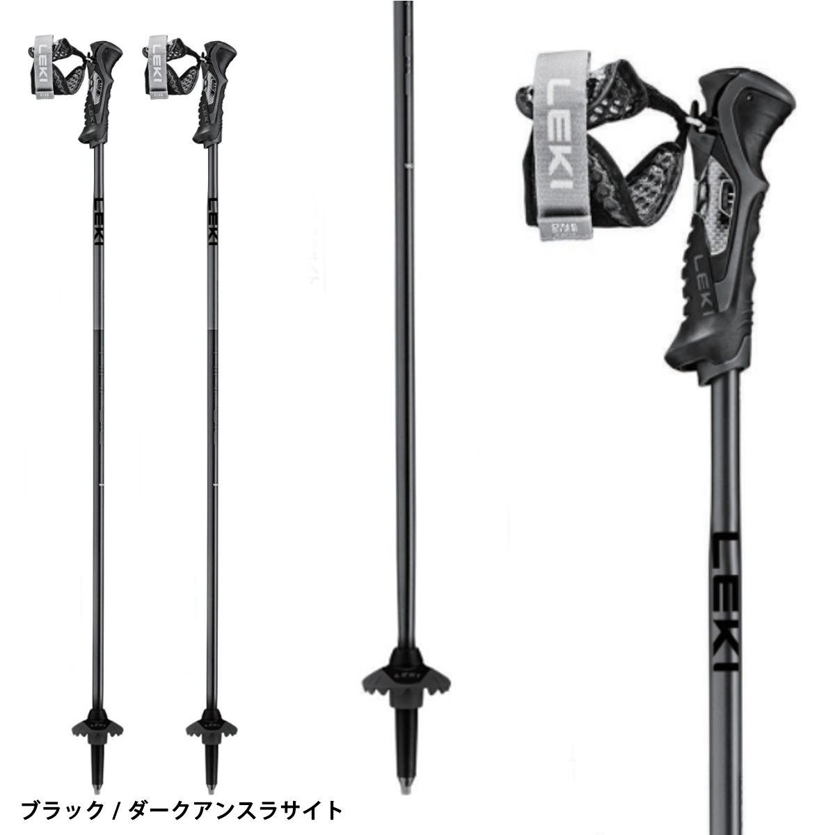 LEKI レキ スキーポール ストック メンズ レディース＜2026＞AIRFOIL 3D カーボン | LEKI | 02