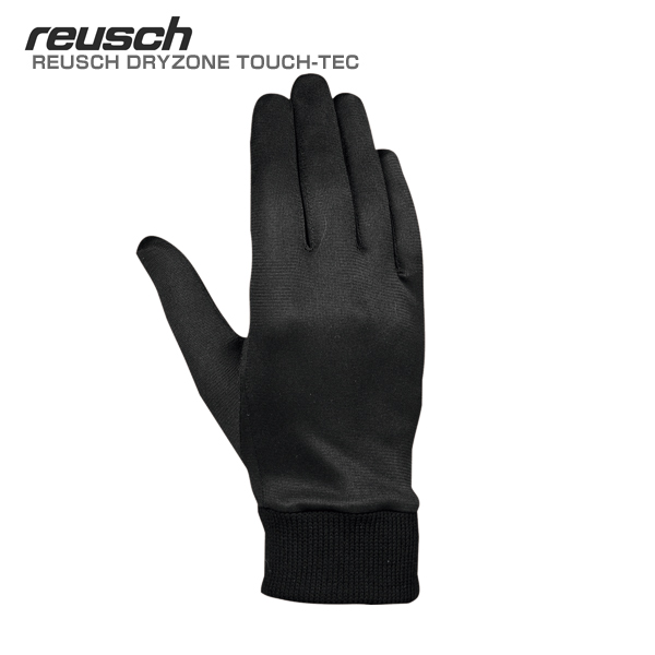 インナーグローブ REUSCH ロイシュ ＜2026＞ REUSCH DRYZONE TOUCH-TEC〔ドライゾーンタッチテック〕〔700 ブラック〕  日本正規品 | reusch | 01