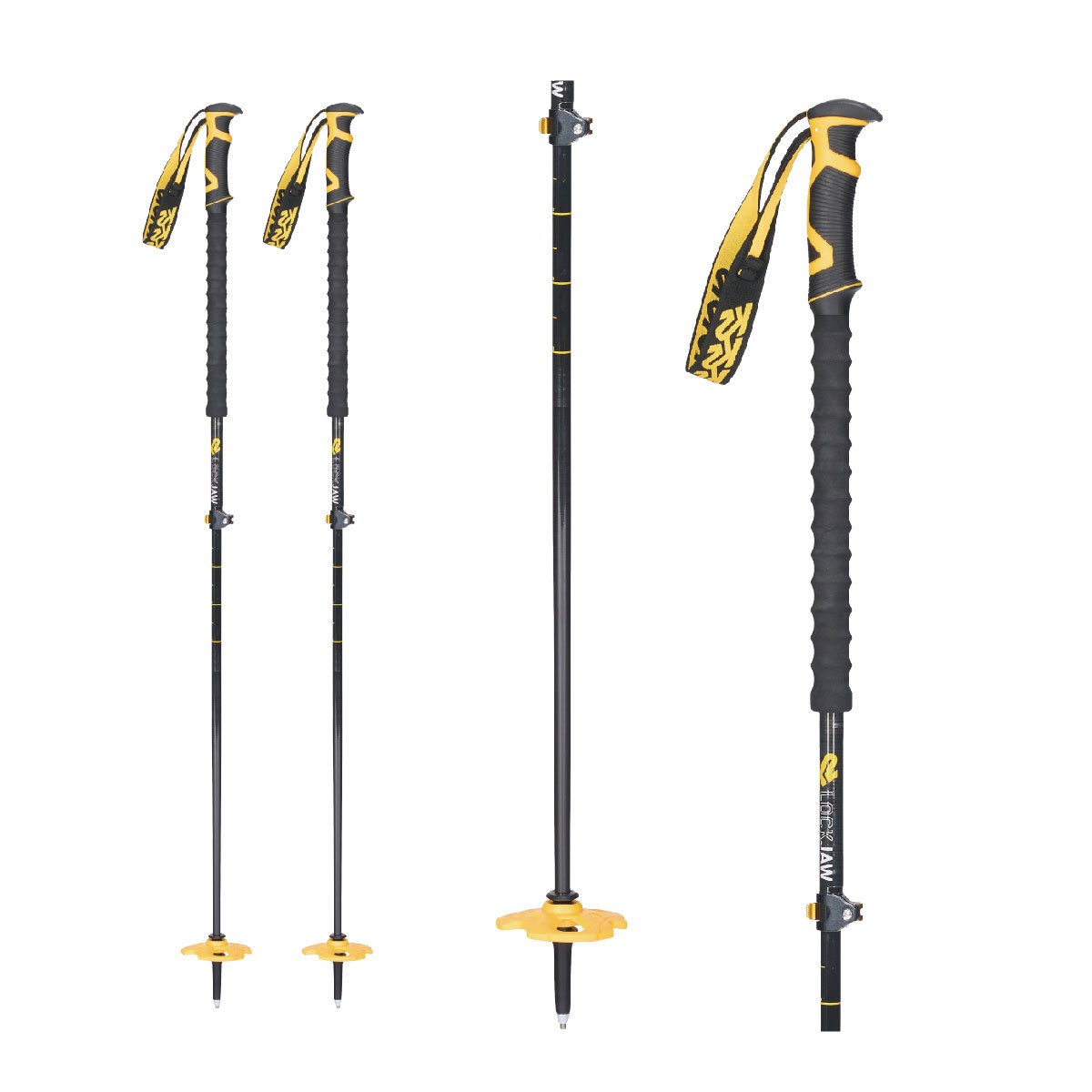 K2 ケーツー スキーストック・ポール＜2027＞LOCKJAW CARBON PLUS 伸縮