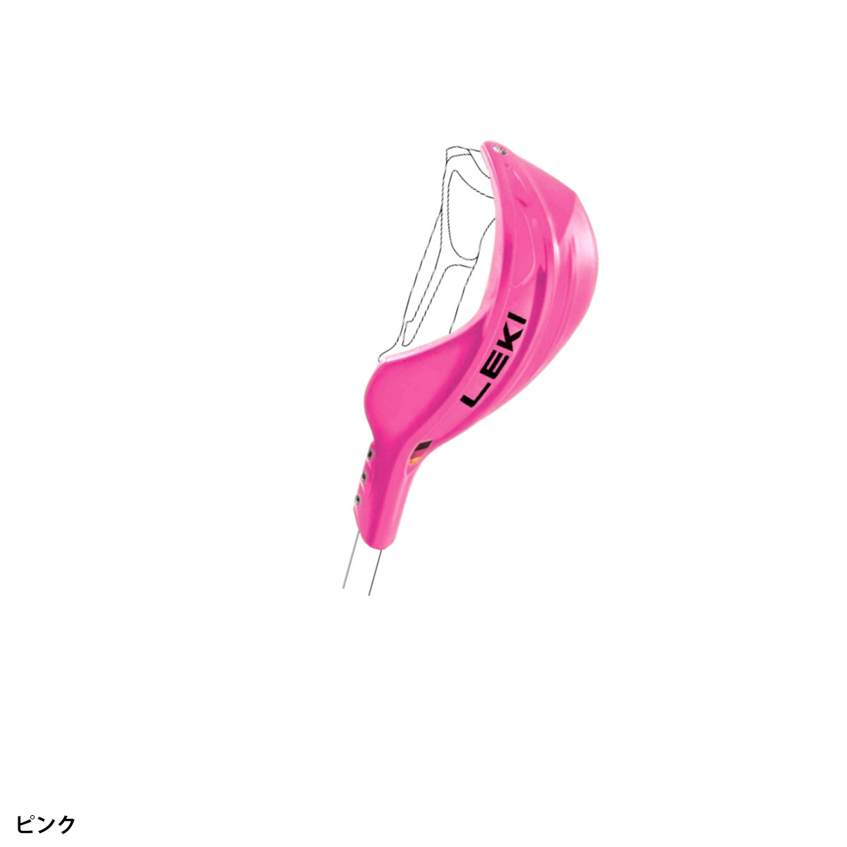 LEKI（レキ） スキー プロテクター＜2027＞GATE GUARD CLOSED WORLD