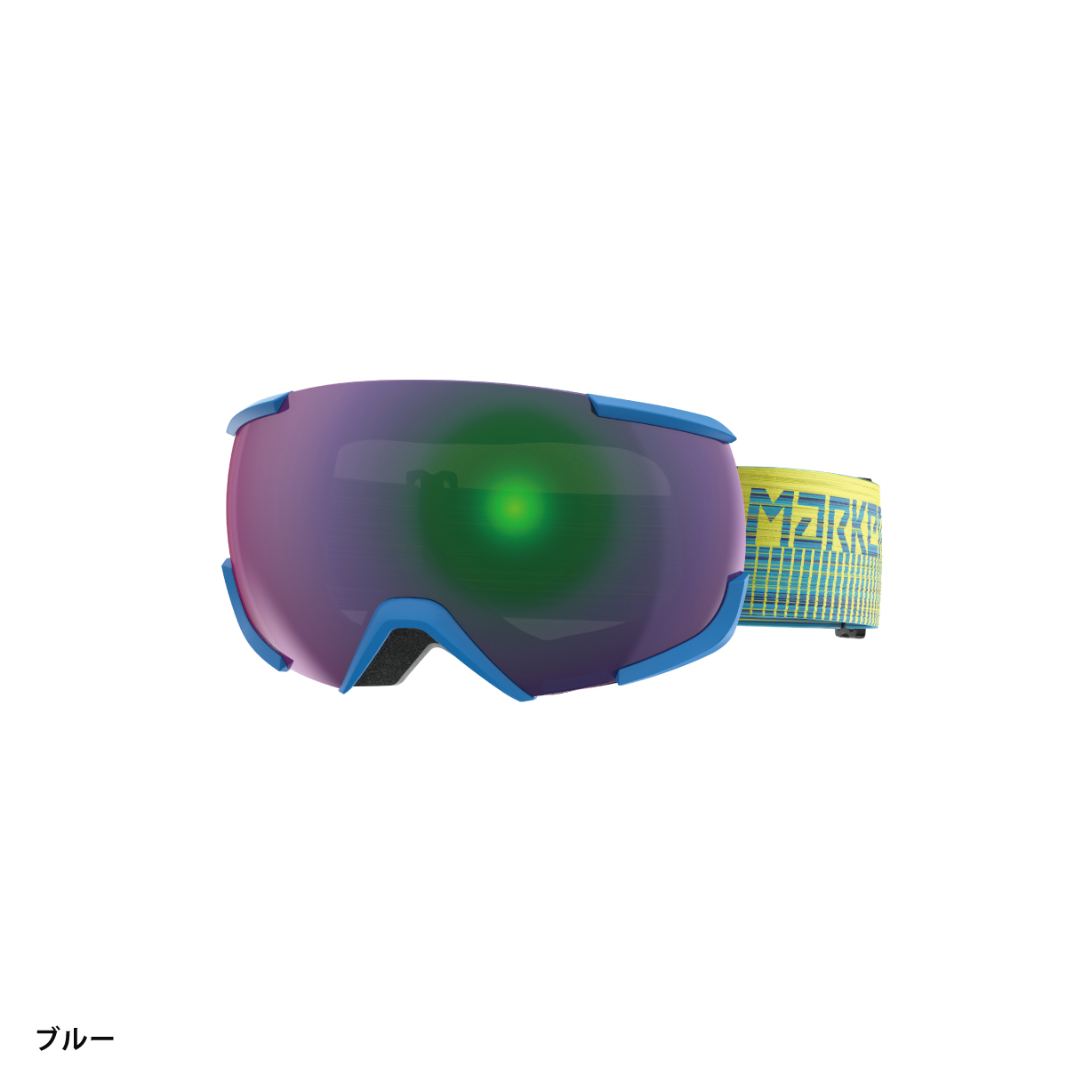 マーカー スノーゴーグル PROJECTR+ トライブイエロー アジアンフィット 交換レンズ付き スキー スノーボード ゴーグル メンズ レディース