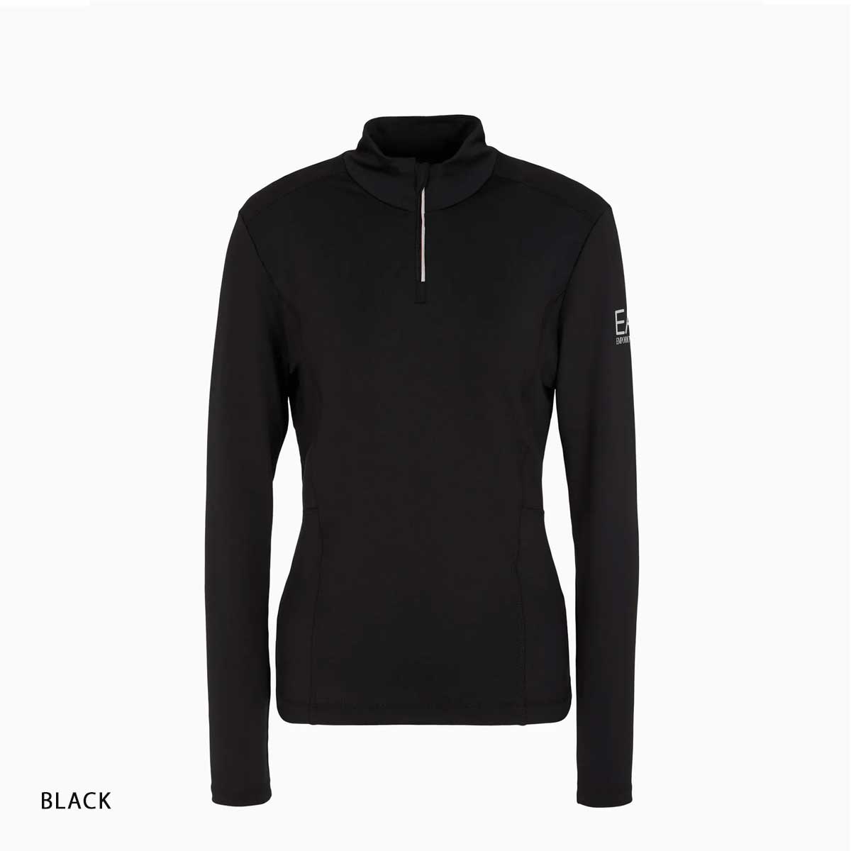EA7 イーエーセブン スキーウェア アンダーシャツ フリース レディース＜2024＞ 8NTM46 / SKI W KITZBUHEL POWERSTRETCH T-TOP HALFZIP_2