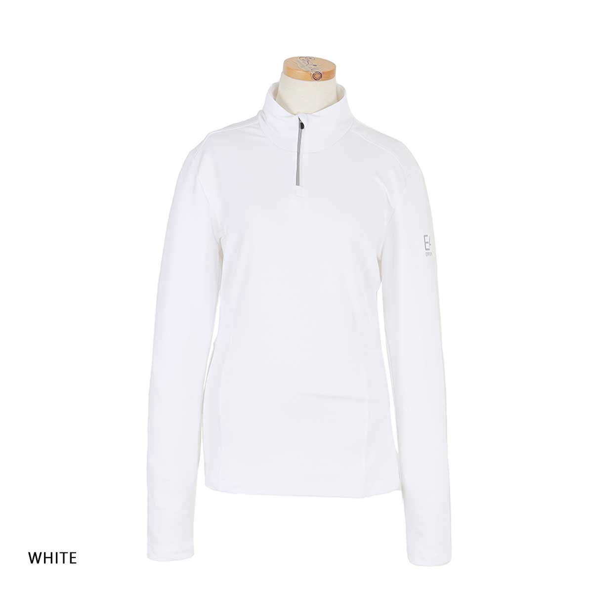 EA7 イーエーセブン スキーウェア アンダーシャツ フリース レディース＜2024＞ 8NTM46 / SKI W KITZBUHEL POWERSTRETCH T-TOP HALFZIP_1