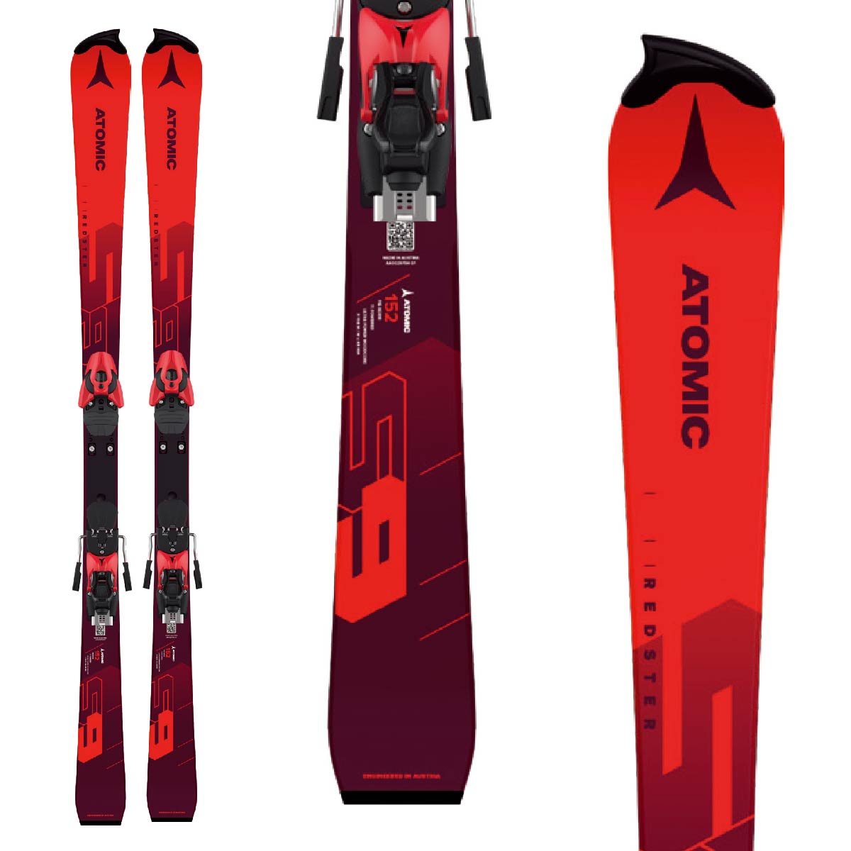 ATOMIC Redster S9 FIS スキー板/138cm/ビンディング付 ATOMIC（アトミック） スキー板 キッズ ジュニア 2024 REDSTER S9 FIS