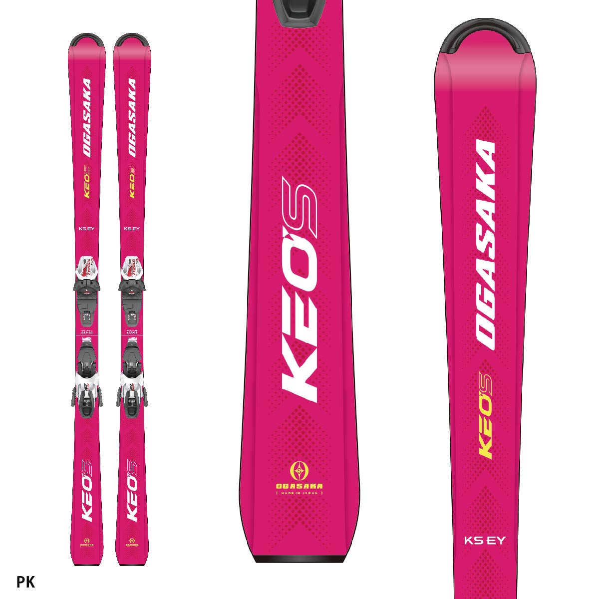 OGASAKA（オガサカ） スキー板 メンズ レディース 2024 KEO'S