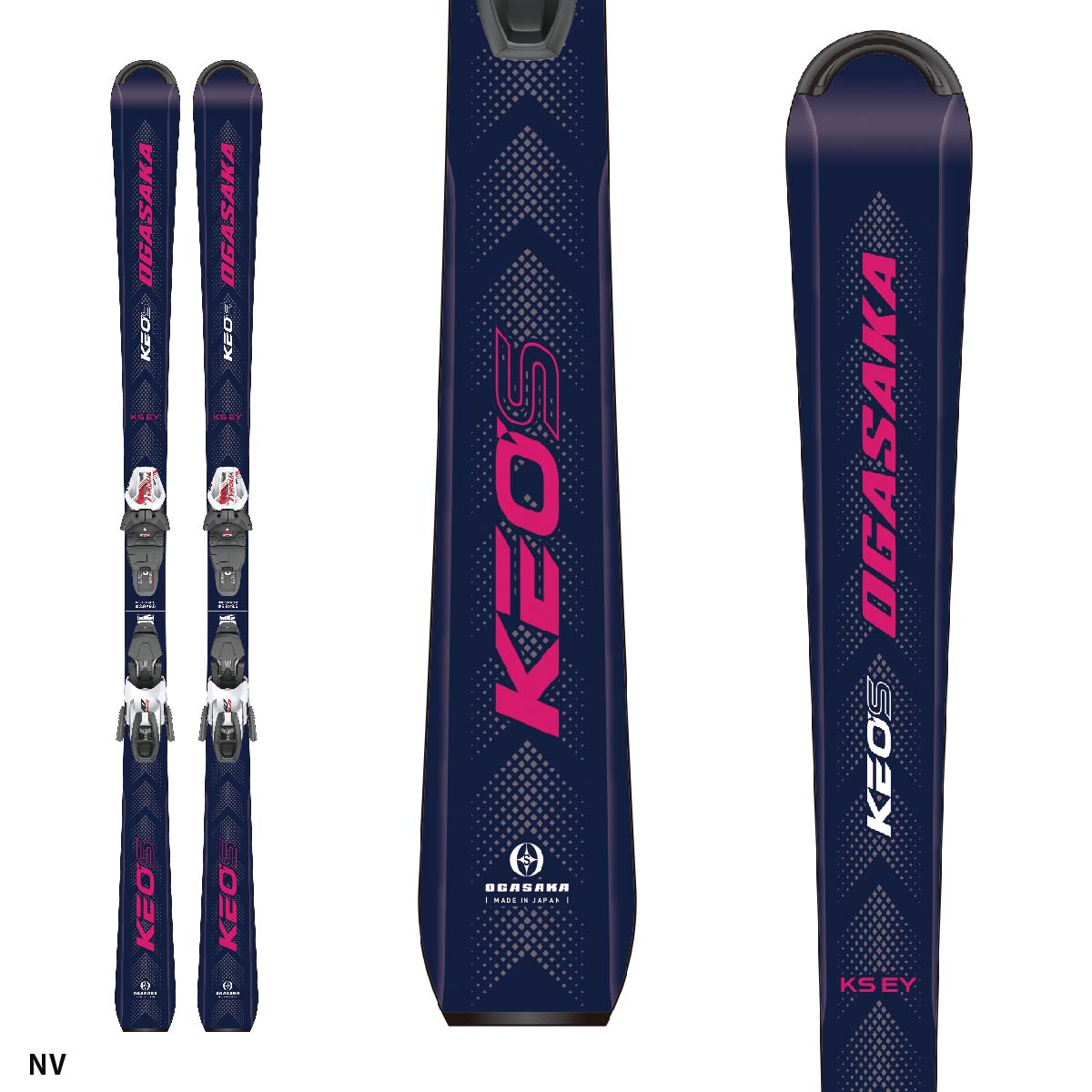 OGASAKA（オガサカ） スキー板 メンズ レディース 2024 KEO'S