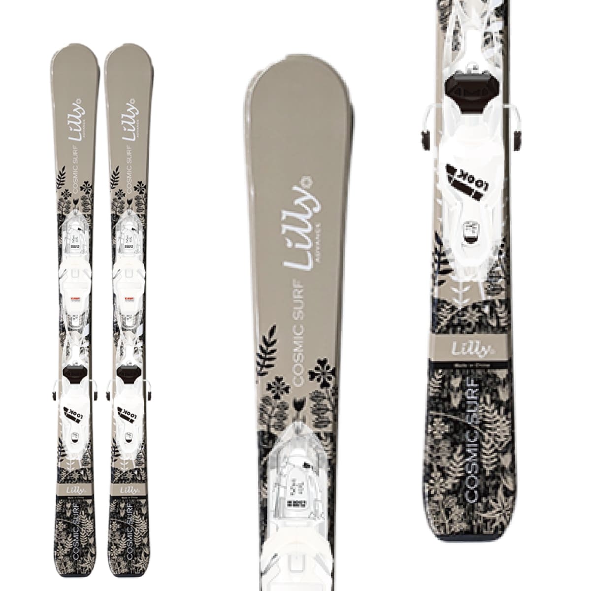 レディース用ショートスキー ソフトブレード 4点セット メンズ レディース SWALLOW 24-25 TT75