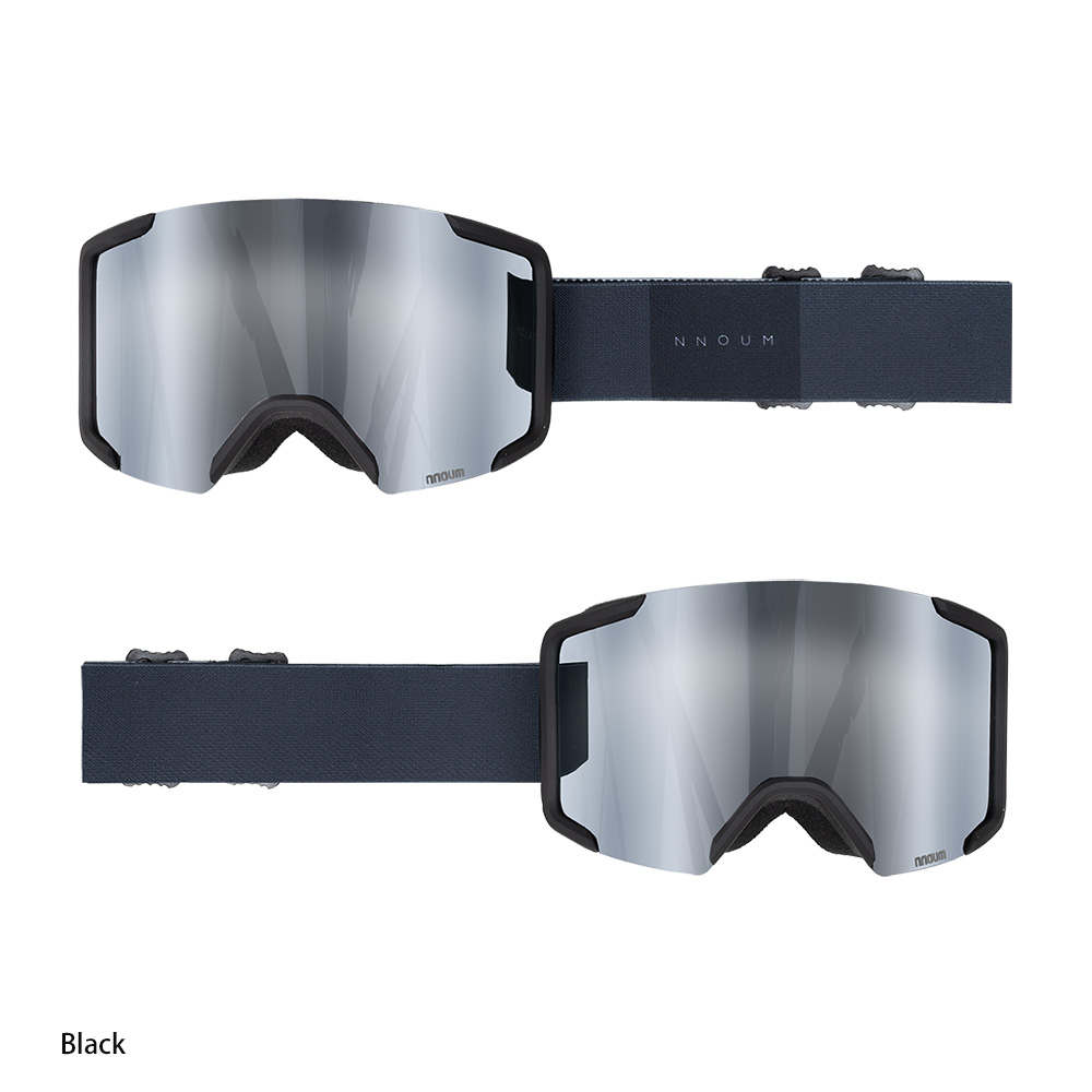 スキーゴーグル スノーボード メガネ 眼鏡対応 平面ダブルレンズ NNOUM ノアム 曇り止め加工 uvカット 収納袋 眼鏡対応 | NNOUM | 02