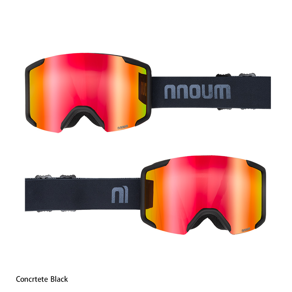 スキーゴーグル スノーボード メガネ 眼鏡対応 平面ダブルレンズ NNOUM ノアム 曇り止め加工 uvカット 収納袋 眼鏡対応 | NNOUM | 06