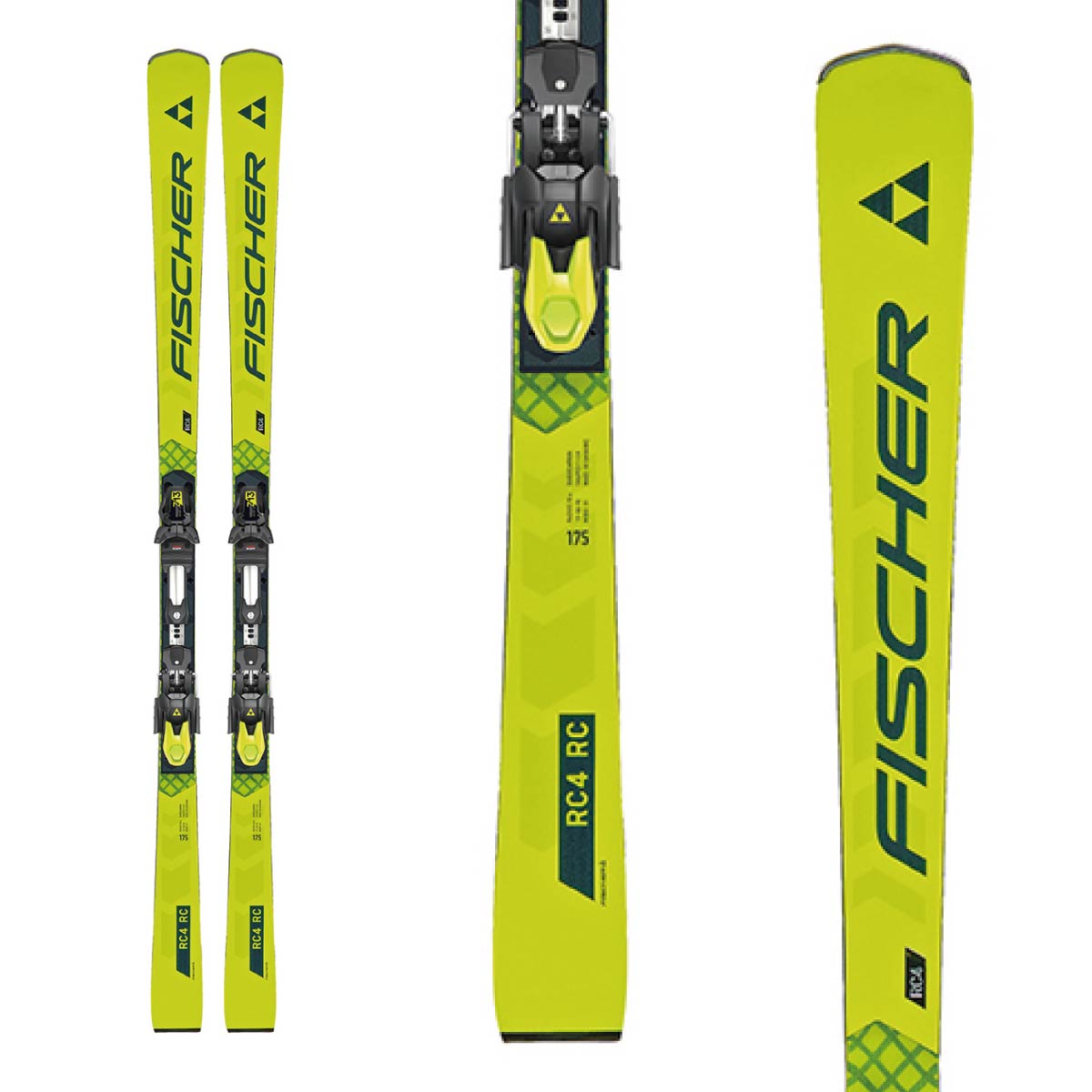Fischer RC4 スキー 173cm Z13ビンディング 【公式通販】