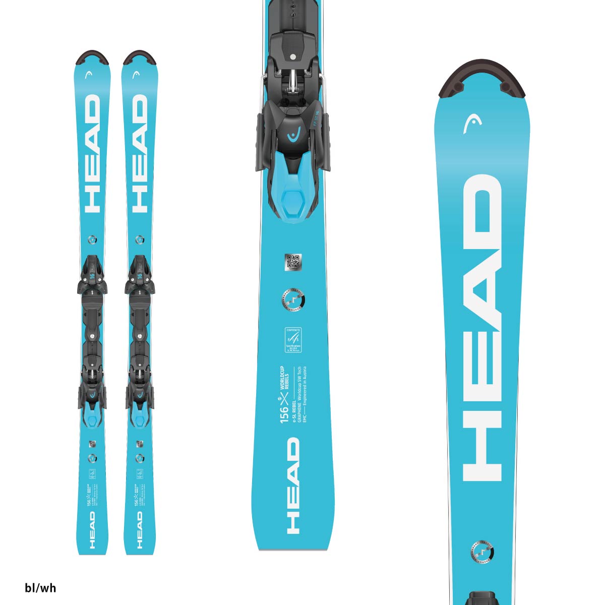 HEAD スキー板 WCR e-SL Rebel 156 HEAD（ヘッド） スキー板 メンズ レディース 2025 WCR e-SL Rebel FIS