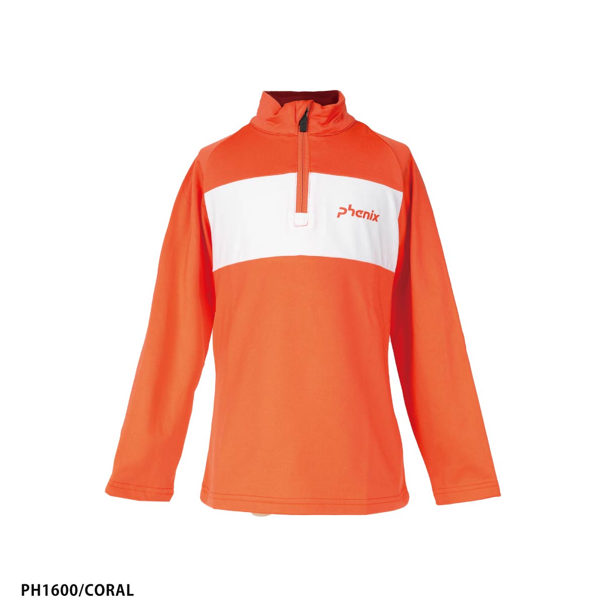 フェニックス スキーウェア PHENIX アンダーシャツ キッズ ジュニア ＜2025＞ESG24LS90 / Front Line Junior 1/2 Zip Tee | フェニックス（スポーツ） | 01
