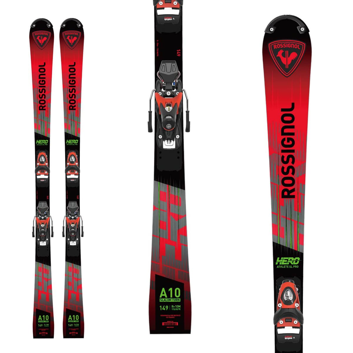 ROSSIGNOL HERO ATHLETE SL150 スキー板 2026 Rossignol HERO Athlete JR SL PRO Skis – Race Place