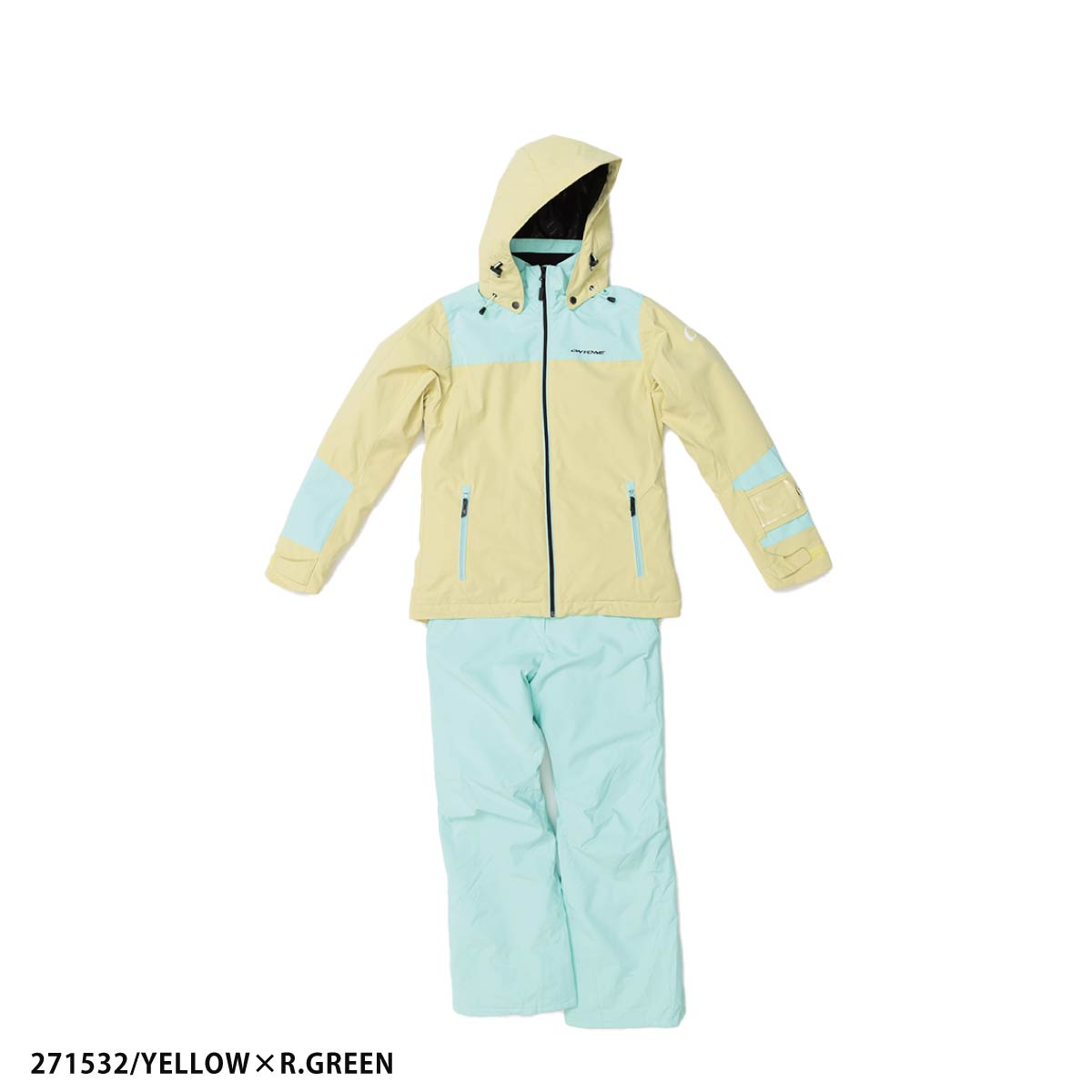 オンヨネ スキーウェア 上下セット（色：グリーン系）｜ウエア｜スキー