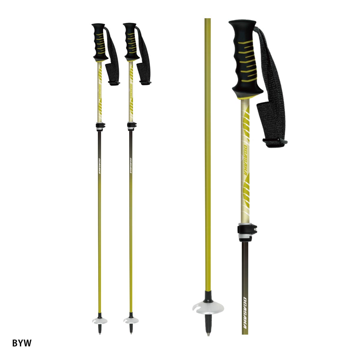 オガサカ　伸縮　スキーポール OGASAKA（オガサカ） スキー ポール ストック メンズ レディース 伸縮