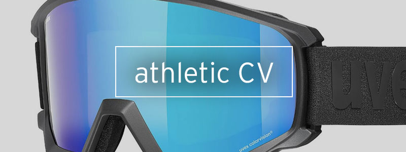 ✨️未使用✨️新品✨️uvex athletic CV ゴーグル 青レンズ UVEX（ウベックス） スキーゴーグル ゴーグル メンズ レディース 2025