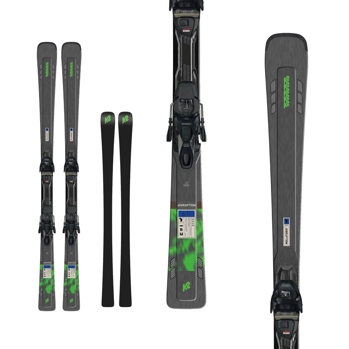 K2 DISRUPTION スキー 146cm MARKERビンディング K2 ケーツー スキー板 メンズ レディース 2026 DISRUPTION STi