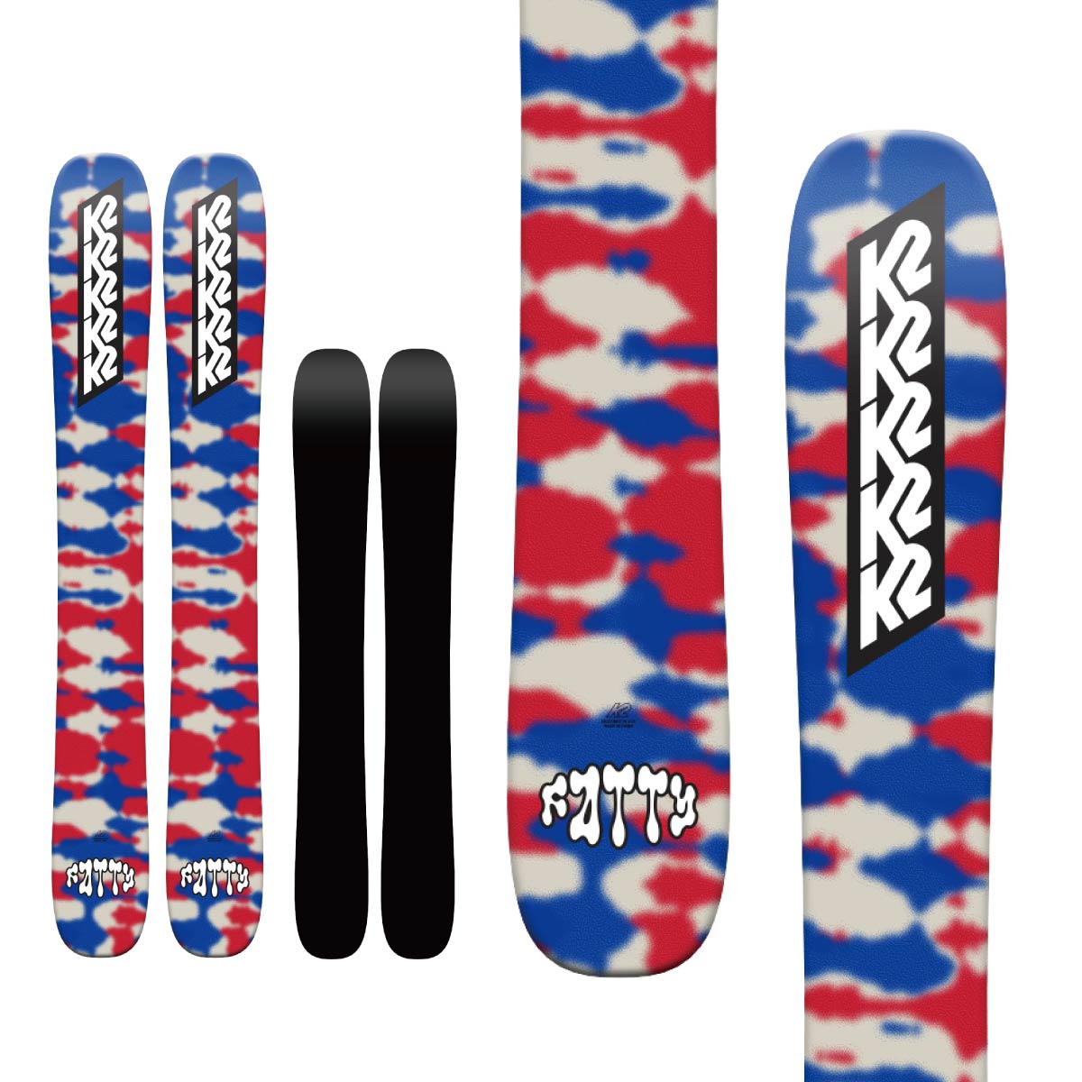 K2 ケーツー スキー板 ショートスキーメンズ レディース 2026 FATTY 88 