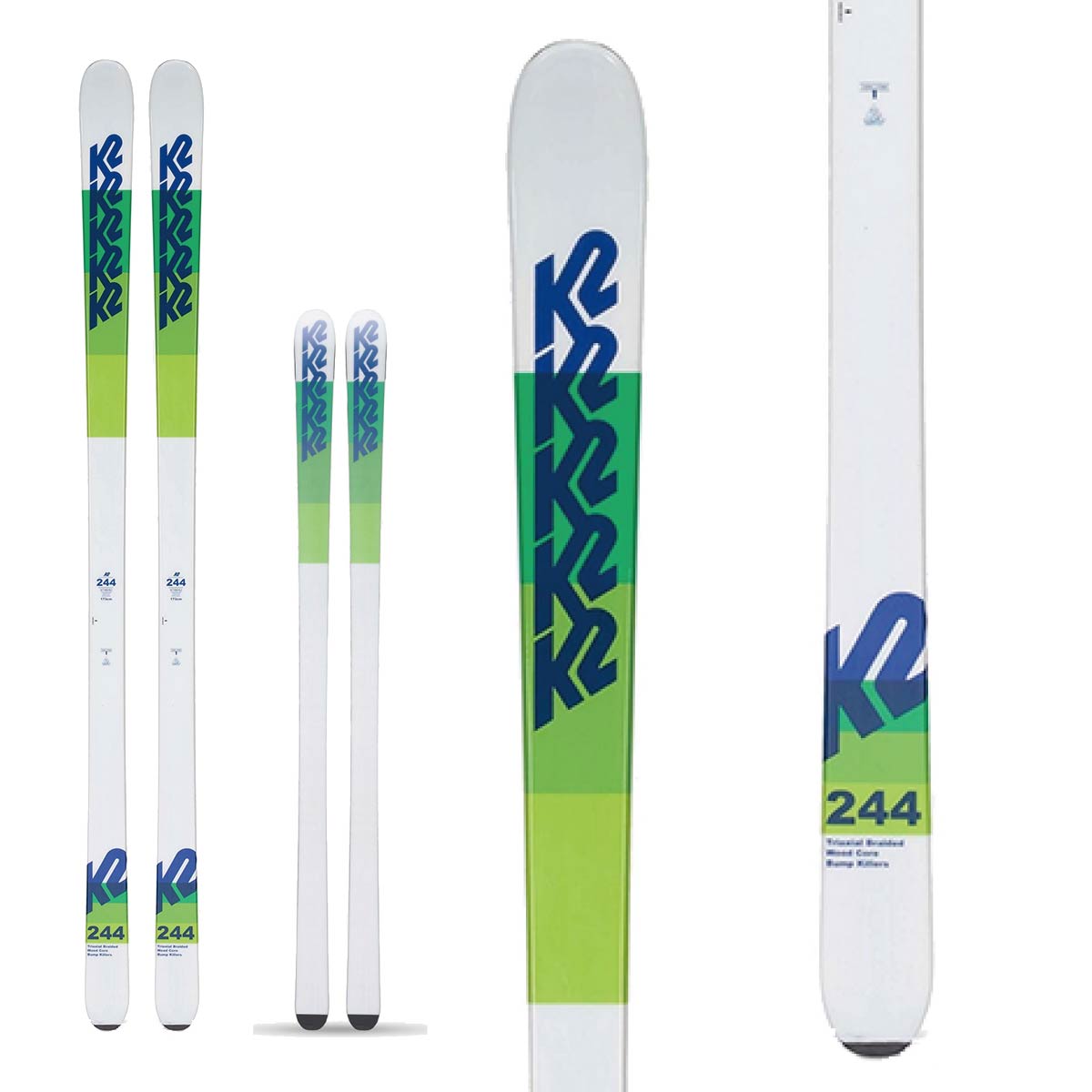 K2 ケーツー スキー板 メンズ レディース＜2026＞244 + ＜24＞XCOMP 16