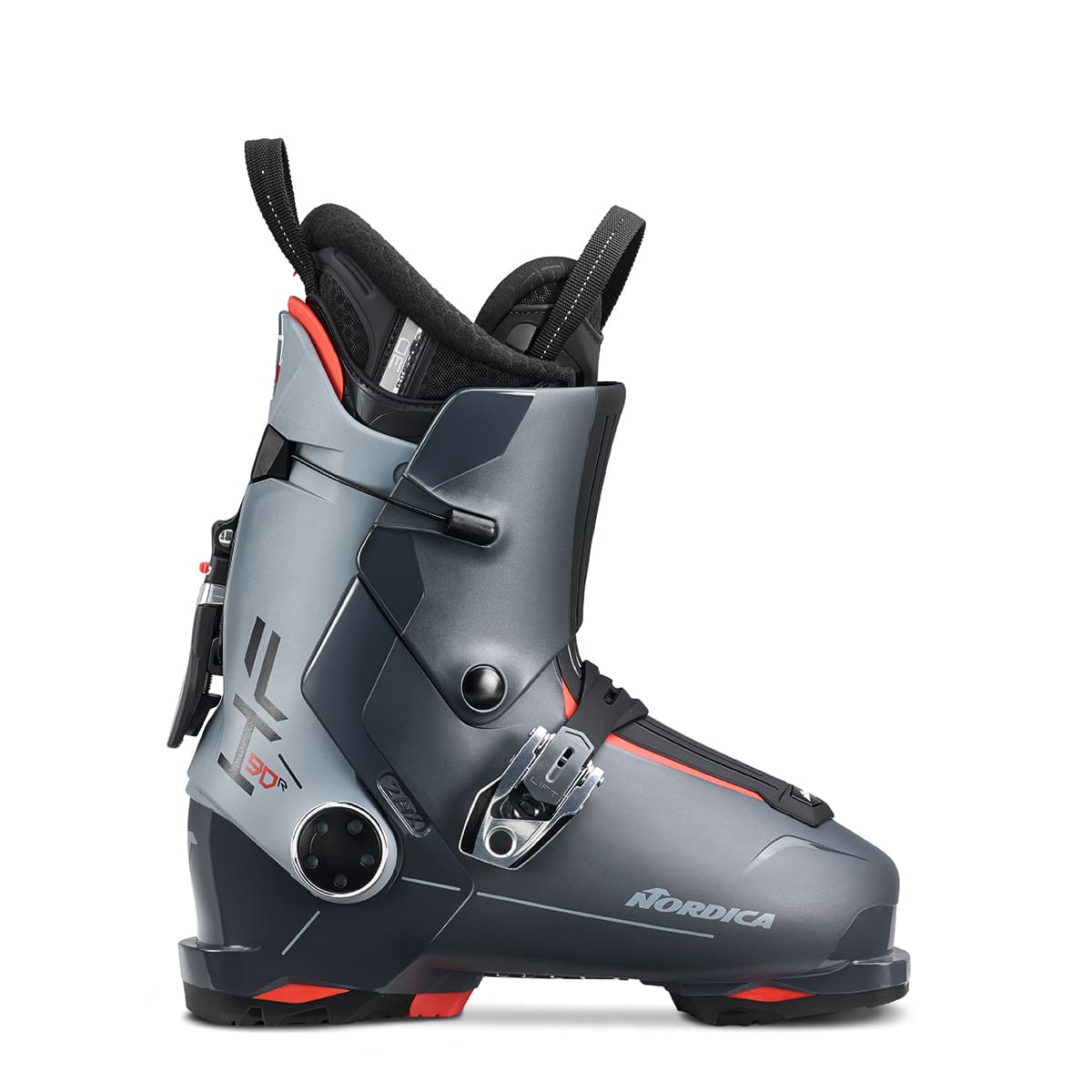 【値下】NORDICA ノルディカ ONE スキーブーツ ブラック/シルバー NORDICA（ノルディカ） スキーブーツ メンズ レディース ＜2027＞HF 90