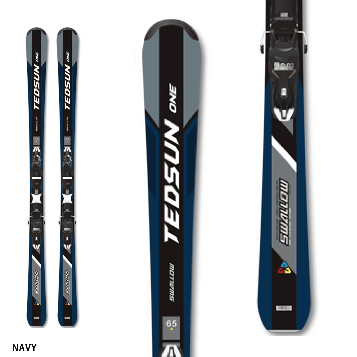 SWALLOW スワロー スキー板 メンズ レディース＜2025＞TEDSUN-1+