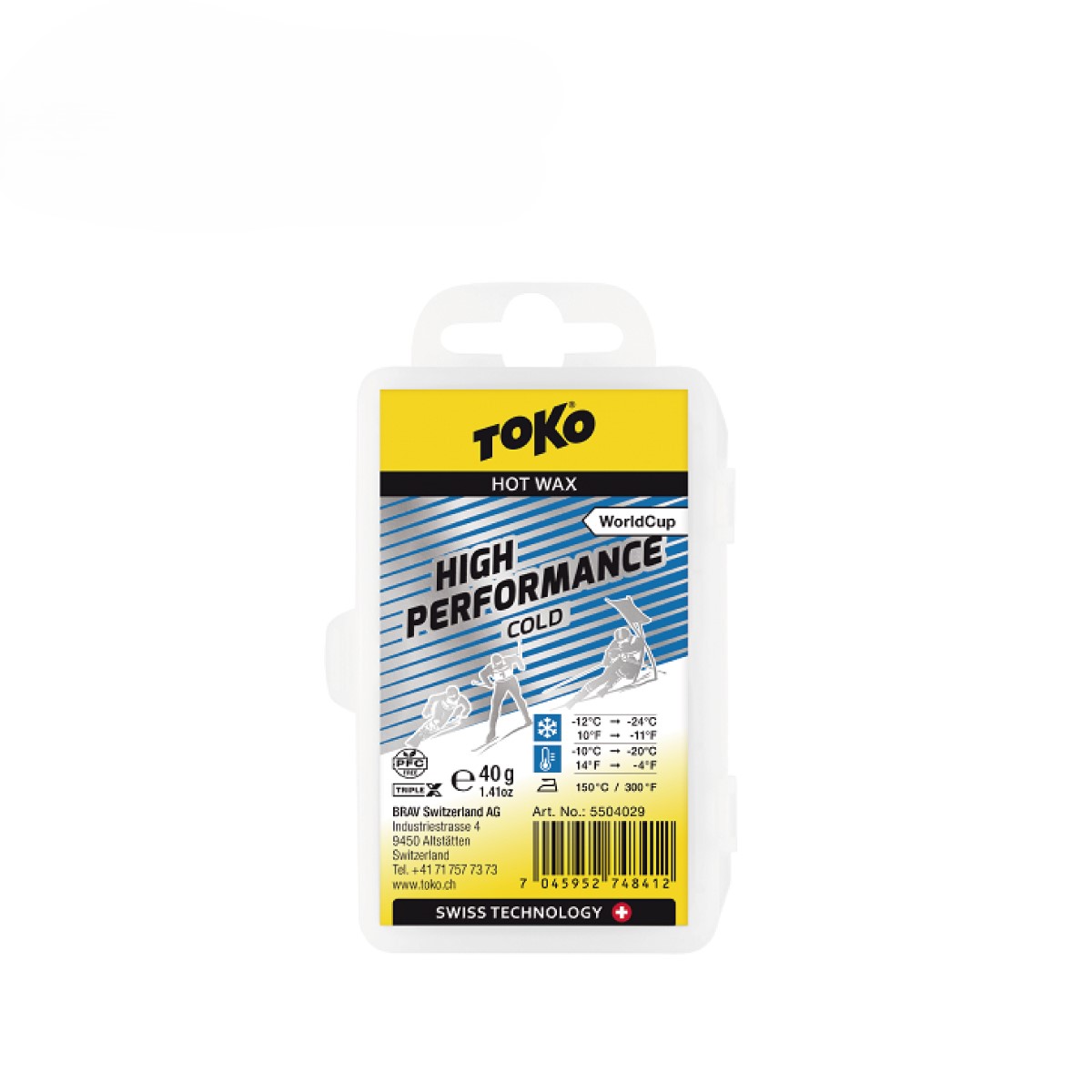TOKO（トコ） スキー ワックス＜2023＞World Cup High Performance