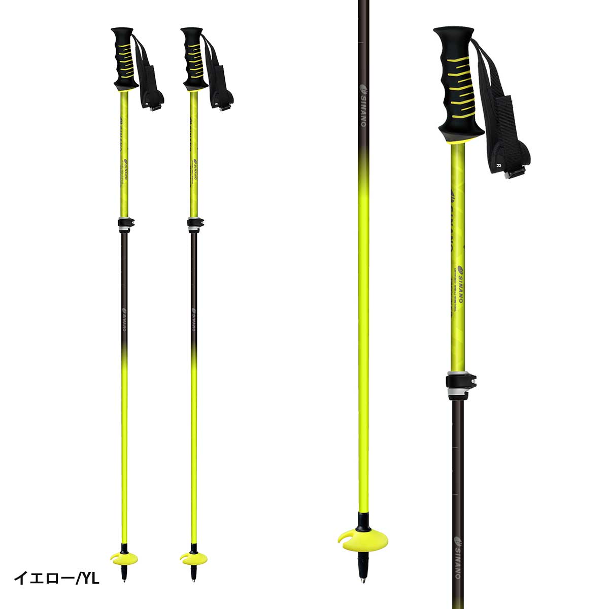SINANO（シナノ） スキーポール ストック メンズ レディース＜2026