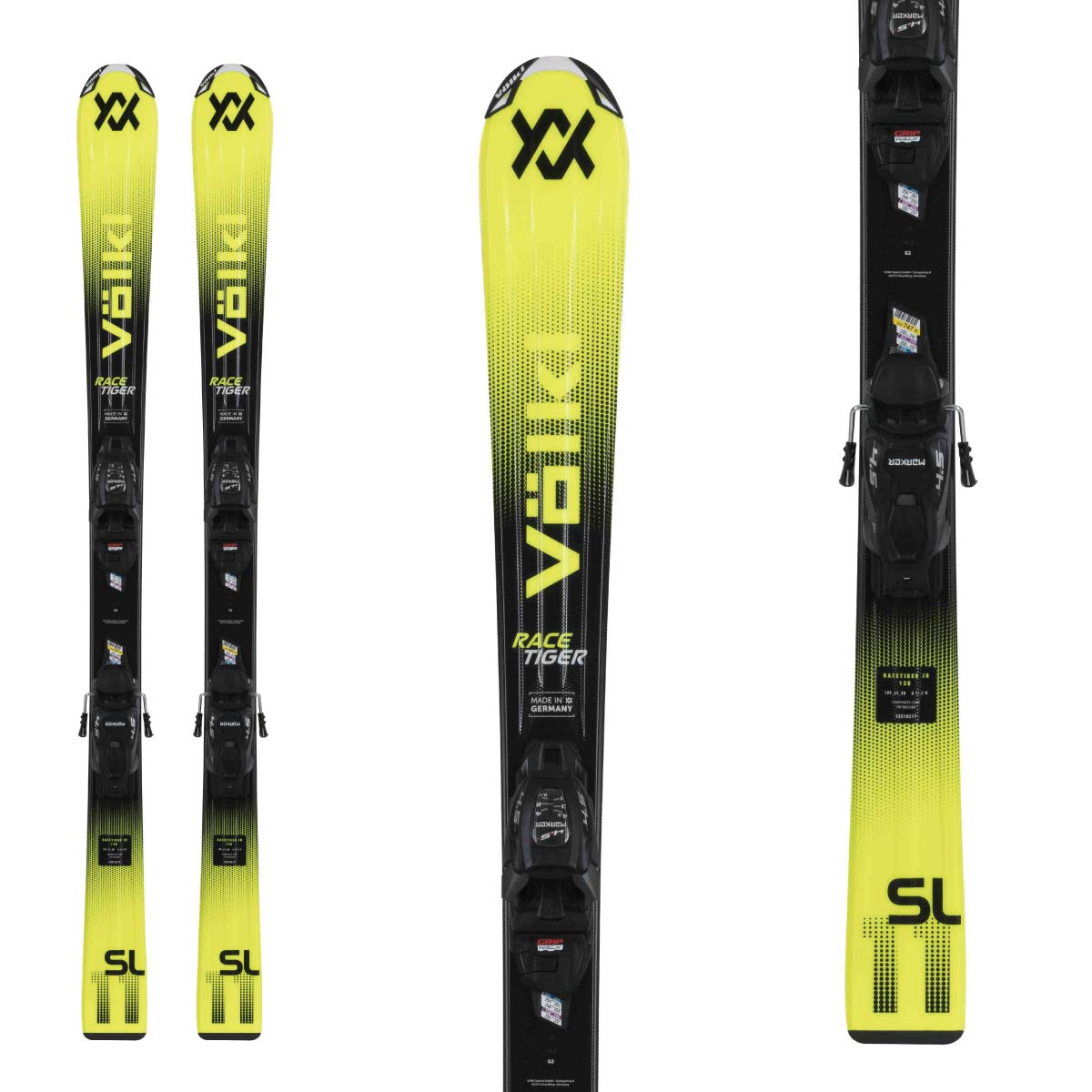 Völkl Racetiger SL スキー板 165cm ビンディングセット Vlkl