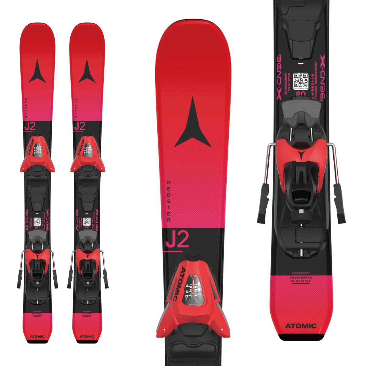 REDSTER ATOMIC アトミック スキー板 キッズ ジュニア＜2026＞REDSTER