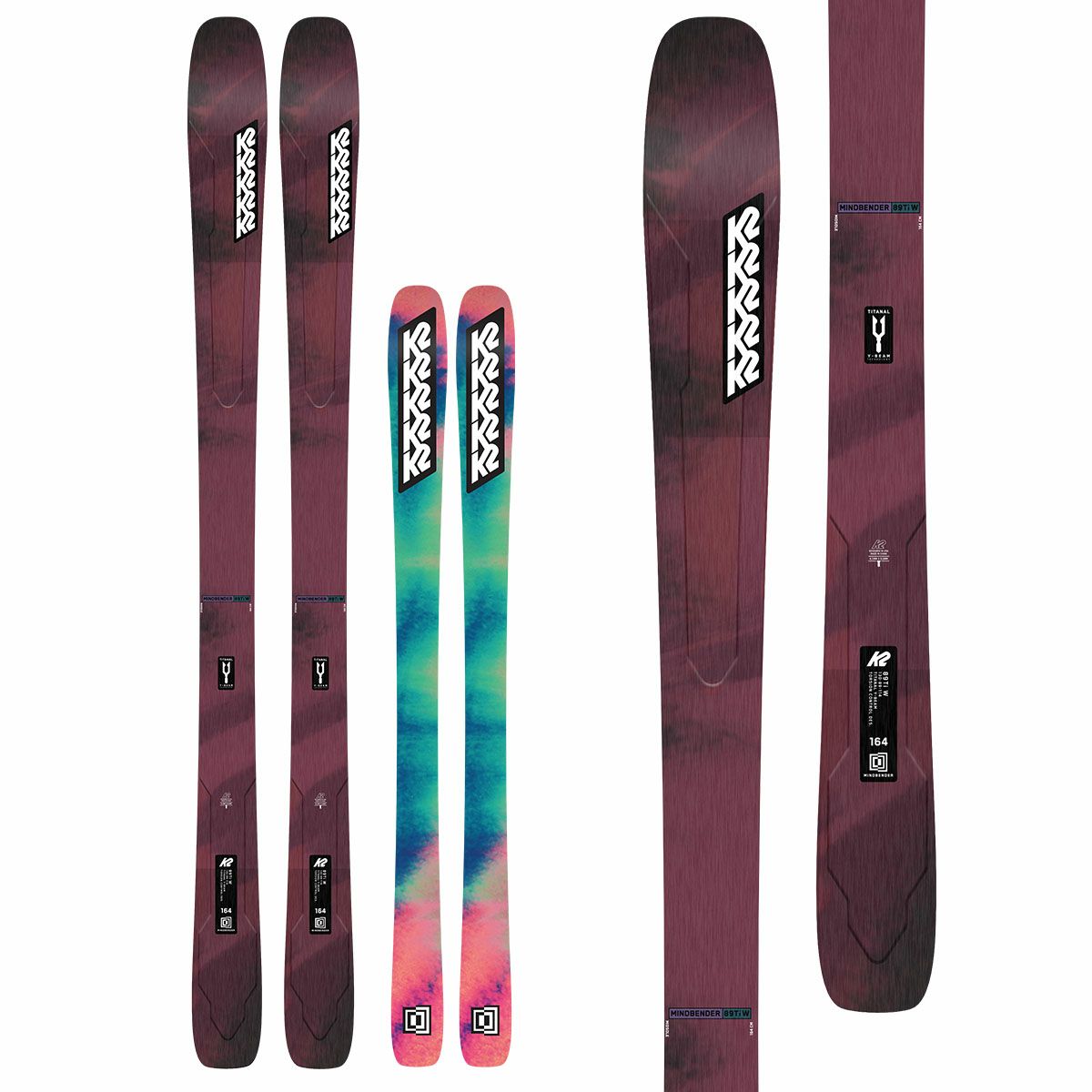 【使用一回】2025 K2 mindbender 89ti 170cm K2 【2日間限定！全品P10倍！4日〜】K2 ケーツー スキー板 レディース