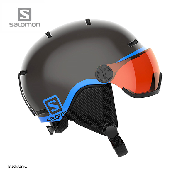 スキー ヘルメット キッズ ジュニア SALOMON サロモン 子供用 2022 HELMET GROM VISOR / L40836900 /  L39916200 21-22 旧モデル スノーボード