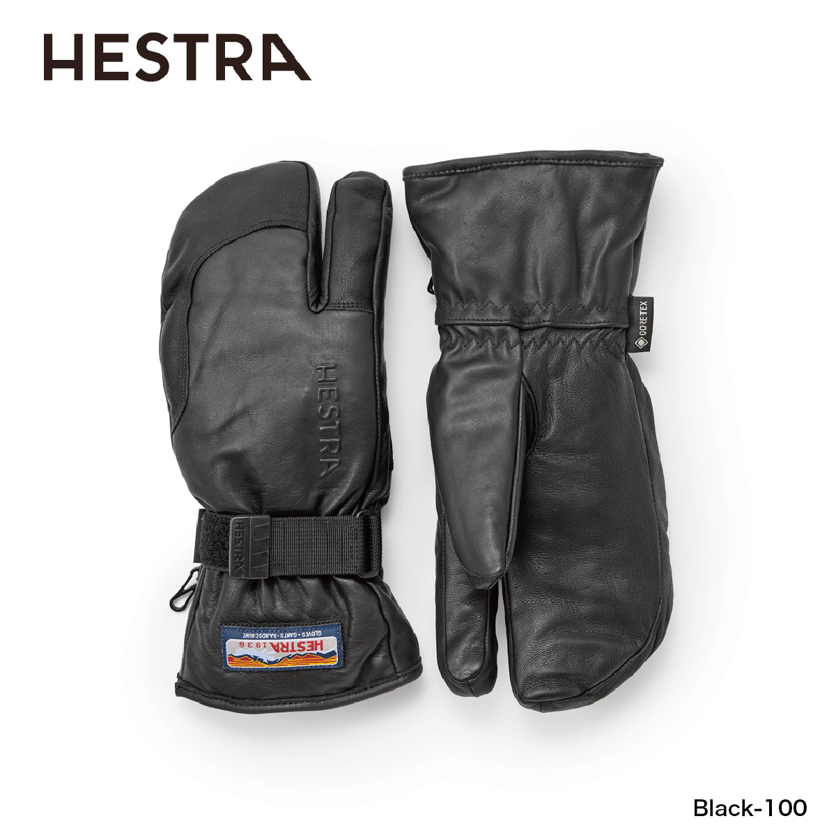 スキー グローブ メンズ レディース HESTRA ヘストラ＜2023＞33882 3-Finger GTX Full Leather 22-23  旧モデル