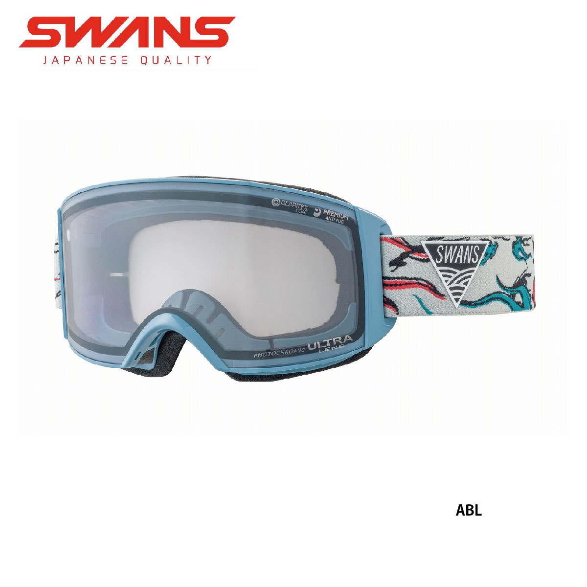 SWANS スワンズ スキーゴーグル ＜2023＞RA-MDH-CU-LG RACAN / ラカン-MDH-CU-LG 眼鏡・メガネ対応 22-23  旧モデル