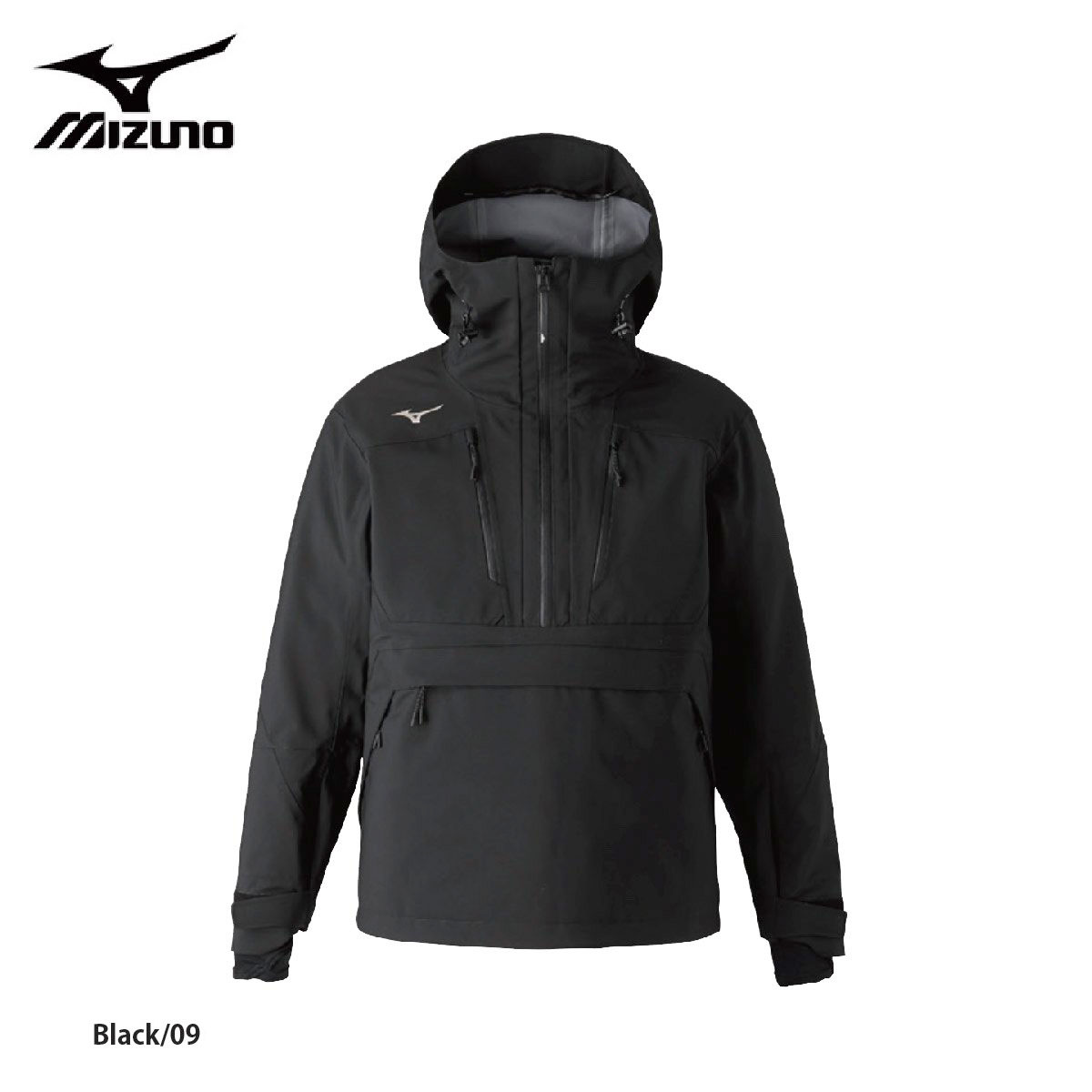 ポイント10倍!3/16〜 スキー ウェア ジャケット メンズ レディース MIZUNO ミズノ＜2024＞Z2ME2330 / FREE SKI  SHELL PULL OVER PARKA