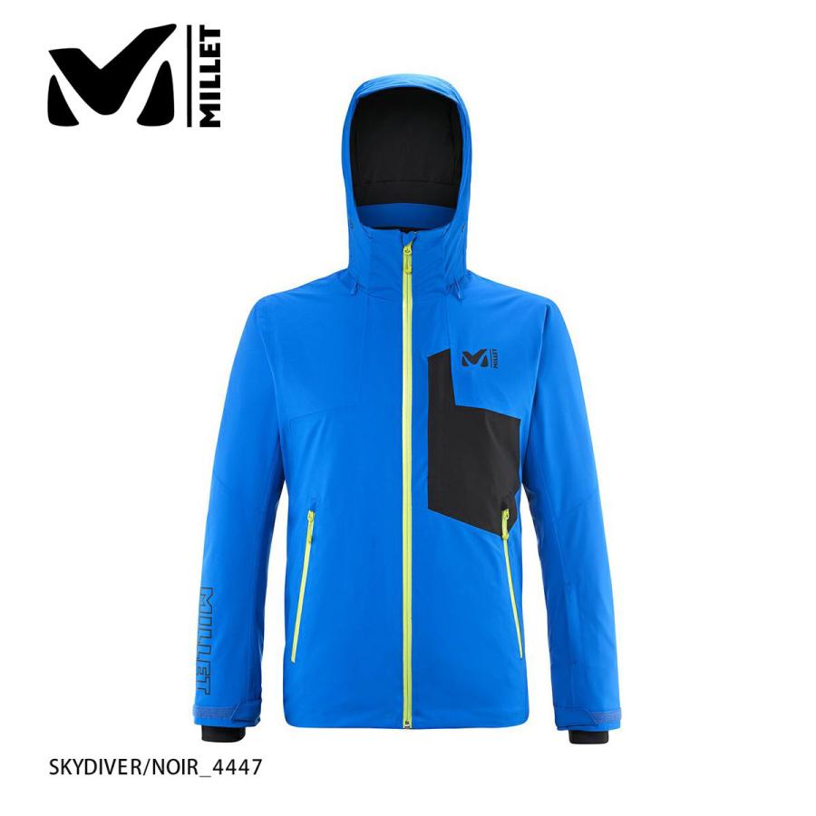 スキー ウェア ジャケット メンズ MILLET ミレー<2023>MIV9218 / STRATTON JKT M 22-23 旧モデル(13514円)