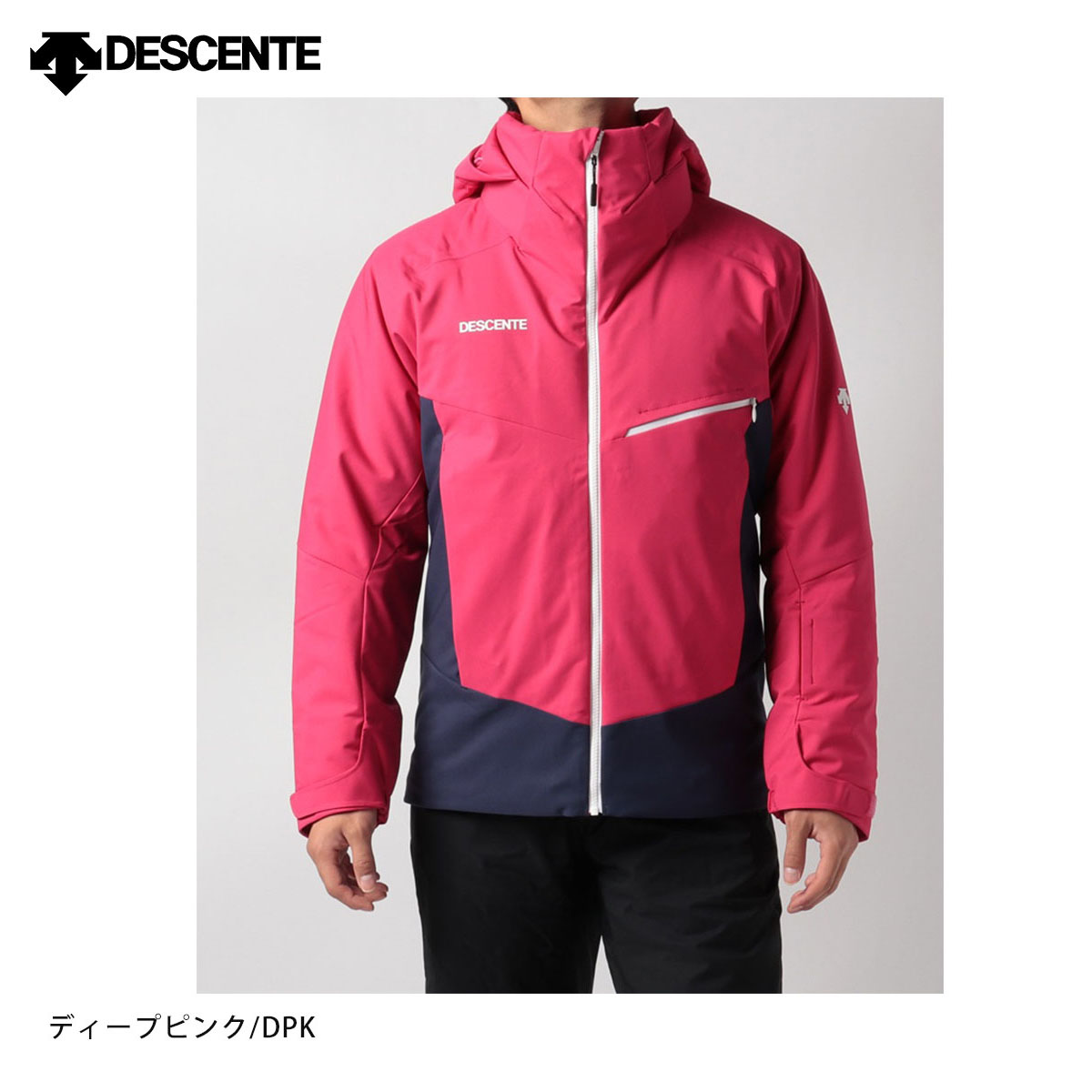 エントリで商品券+4%!3/25限定! DESCENTE デサント スキーウェア ジャケット ＜2023＞ DWMUJK74 / S.I.O  INSULATED JACKET／BLOCK 22-23 旧モデル