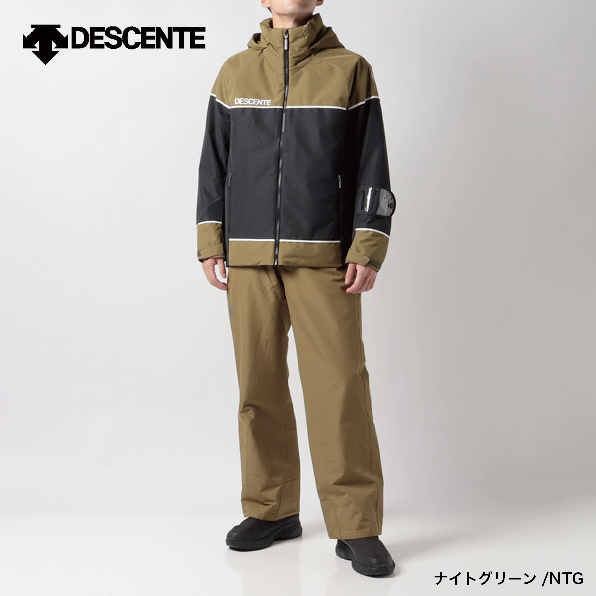 DESCENTE デサント スキーウェア 上下セット ＜2023＞ DWMUJH71 / MEN'S SUIT 22-23 旧モデル